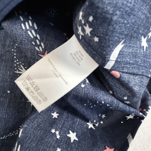 Boden Womens Classic Shirt Size 8P Shooting Star Button-Down Long Sleeve Navy - Picture 8 of 8
